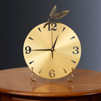 YWMLFZ Household Chinese Seat Clock Living Room Platform Decoration is Placed