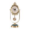 YWMLFZ Desktop Copper Watch Living Room Bedroom Bedside Table Clock Craft Decoration Ornaments view 1