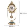 YWMLFZ Desktop Copper Watch Living Room Bedroom Bedside Table Clock Craft Decoration Ornaments view 4