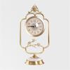 YWMLFZ Clock Craft Decoration Desktop Copper Clock Sitting Room Bedroom Bedside Table Ornaments view 1