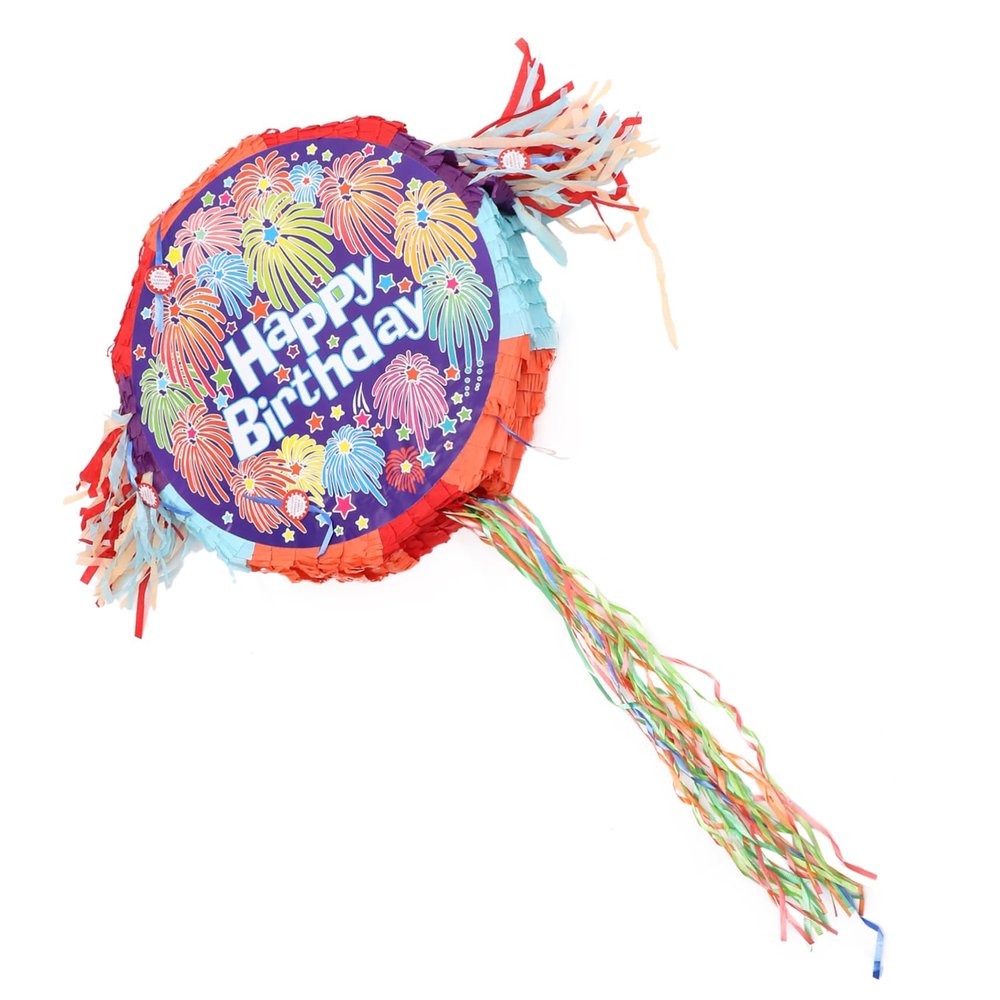 Hemobllo Birthday Party Container Hanging Event Decoration Round Design Fun and Party Decor for Birthdays and Celebrations
