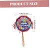 Hemobllo Birthday Party Container Hanging Event Decoration Round Design Fun and Party Decor for Birthdays and Celebrations view 2