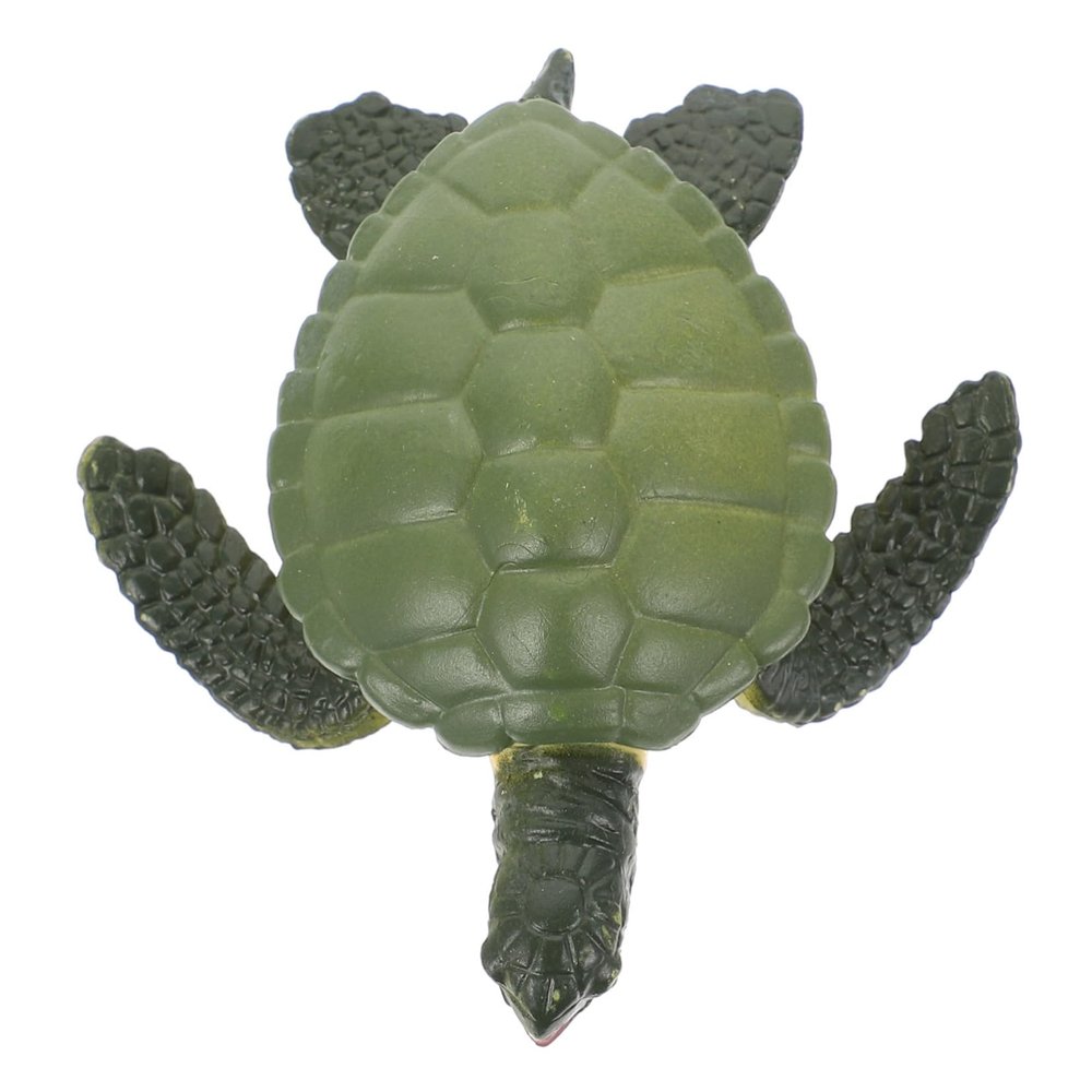 Beaupretty Realistic Tortoise Model Plastic Educational Simulation Turtle Figurine for Indoor Decoration and Collection