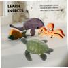 Beaupretty Realistic Tortoise Model Plastic Educational Simulation Turtle Figurine for Indoor Decoration and Collection view 2