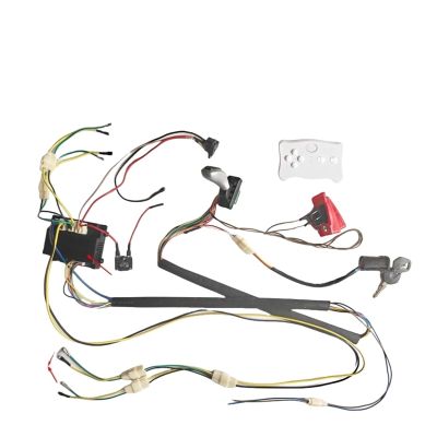 12V 24V 4WD Self-Made High-Power Children Electric Ride on Car Set of Wire Harness 2.4G Remote Control Box Switch Upgrade Kit(12V 40A 4WD)