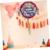 Cabilock Birthday Party Container Round Design Creative Festival Decoration for Adults for Birthday Celebrations and Holiday Parties view 3