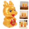 Abaodam 2pcs Dragon Piggy Bank Decorative Chinese Zodiac Coin Jar Year Money Saving Bank Adults Festive Dragon Statue for Home Office Decor view 3