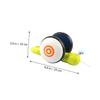 Abaodam Wooden Snail Shaped Drag Car Smooth Safe Surface Early Educational Walking Trainer for Stimulates Creativity and Motor Skills Development view 2