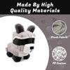 Adenzai Grow a Garden - Gray Plush Toy  Soft Stuffed Animal, Adorable Cuddly Companion, Perfect for Kids and Adults, Ideal Gift for Birthdays and Special Occasions view 3