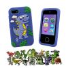 Kids Smart Phone for Birthday, Gimubaba Dinosaur Toy Phone Toddler Cell Phone Play Phone with 2.8" Touchscreen/Dual Camera/TF Card for Boys Age 3-8,for Playing Game/Music/Learning(Blue) view 1