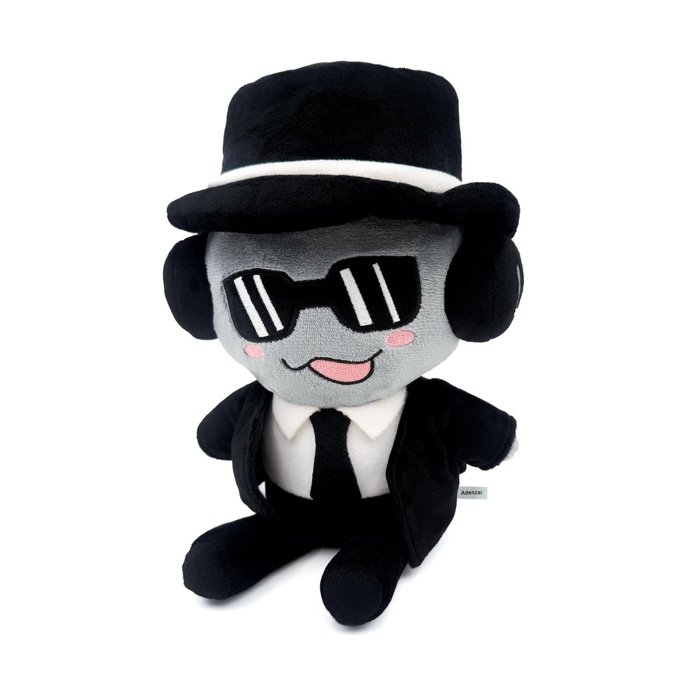 Adenzai Forsaken Black Plush Toy  Soft Stuffed Animal, Adorable Cuddly Companion,Ideal Gift for Birthdays and Valentines Day Plush Toy  Soft Stuffed Animal, Cute Cuddly Gift for Her, Him & Kids