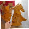 ZUNOXAZ Plastic Rocking Handle for Horse with Ergonomic Antislip Grip Threaded Replacement for Indoor Outdoor Riding Compatible with Rocking Horses view 4