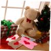OFFSCH 4pcs Bear Doll Clothes Cute Replaceable Outfits Soft Decorative Sweaters for Stuffed Animal Decor Gift Accessory view 4
