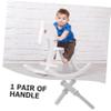 GARIOUANS Plastic Rocking Horse Handlebar Replacement with Ergonomic Slip Grip for Riding Activity Accessory for Boys view 3