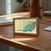 Anicoliryn Acrylic Display Case for Collectibles  Lighted Infinity Mirror Mini & Action Figure Cabinet view 2