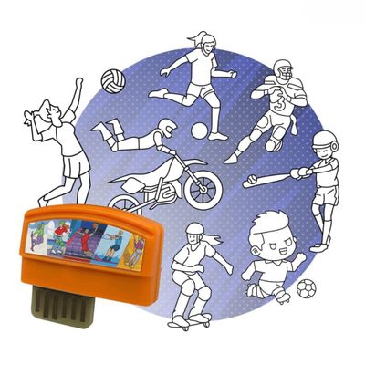 Flycatcher Smart Sketcher 2.0 Cartridge All Sports 50+ Step-by-Step Activities - Expansion Pack for Kids Ages 5+