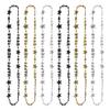 Beistle Happy New Year Beads-Of-Expression  6 Pack, Metallic Party Necklaces with Star Accents, Black, Gold & Silver Beaded Jewelry for NYE Countdown, Holiday Parties & Festive Celebrations, 36 view 3