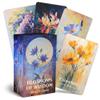 DPEHAKMK Flower Wisdom Oracle Deck, Plant Spirit Oracle Cards for Beginners, Psychological Insight, Nature Oracle, Healing, Growth, Love Oracle Deck for Spiritual Guidance view 1