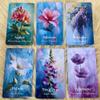 DPEHAKMK Flower Wisdom Oracle Deck, Plant Spirit Oracle Cards for Beginners, Psychological Insight, Nature Oracle, Healing, Growth, Love Oracle Deck for Spiritual Guidance view 3