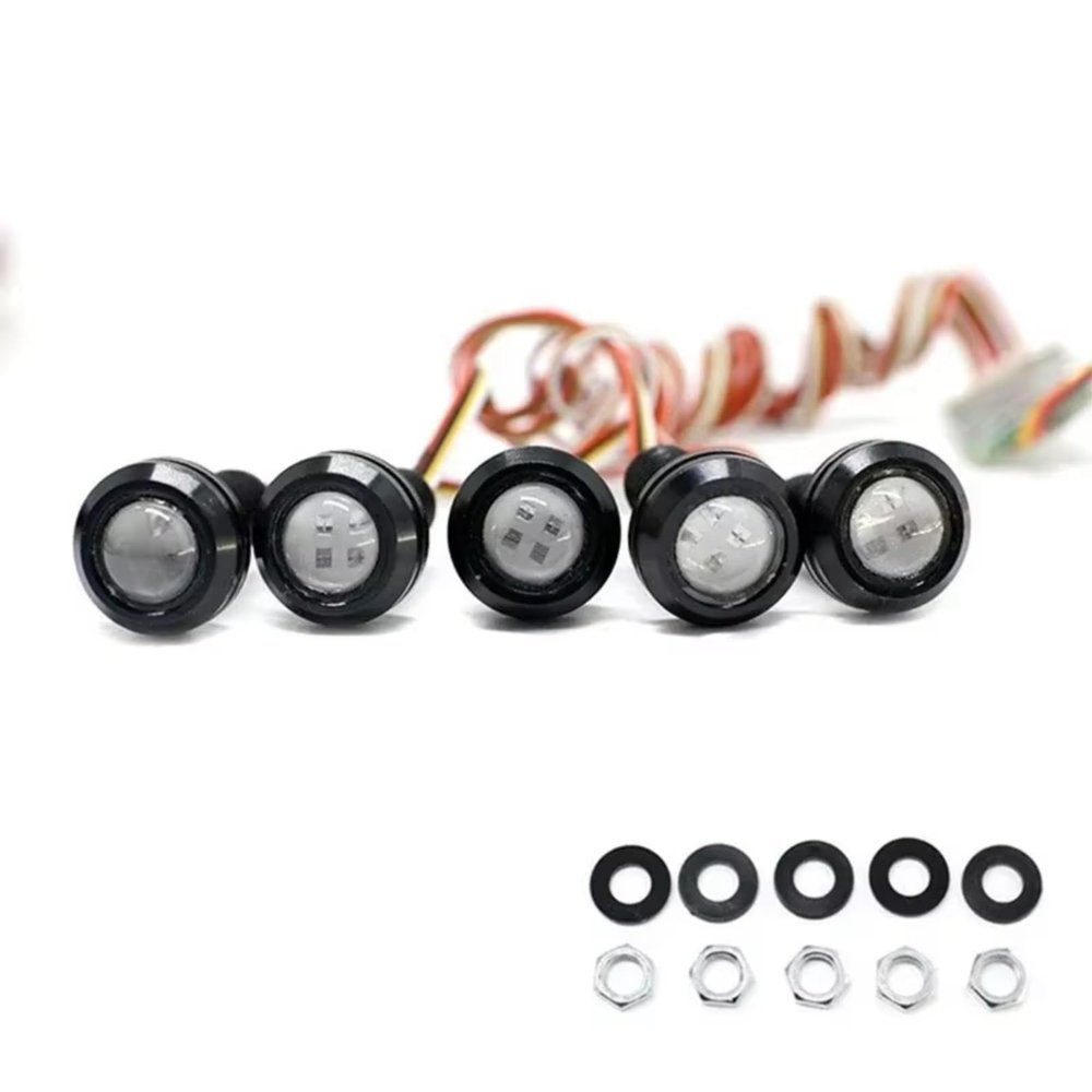 RC Car Light Strips Kit For Traxxas For Slash 4X4 For VXL 2WD 1/10 Light Kit With 10 Modes RC Truck Car Upgrades Parts Replacement Accessories