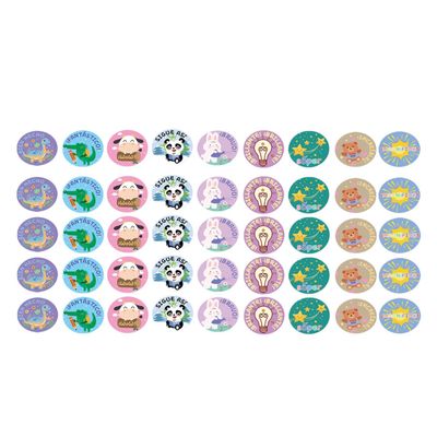 450 Pcs Motivational Labels Animal Stickers - Incentive Stickers for Kids,Cute Awards Stickers for Kids TeachersEncouragement Classroom Potty Training Rewards,Office & Education & Crafts Supplies