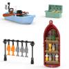 Audaxly Pirate Shipwreck Building Set - Pirate Ship House Building Kit with Boat, Tavern, Treasure and More, Birthday Gifts for Boys, Families Building Time Kit view 2