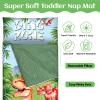 Toddler Nap Mat Kids Sleeping Bag 5924, Soft Slumber Bag with Removable Pillow for Kids Girls Boys,Roll Up Sleeping Mat Lightweight for Camping,Daycare, Kindergarden,Dinosaur view 3