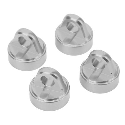 RC Shock Absorber Cap Aluminum Alloy CNC Machined Upgrade Parts For LOSI 1/10 TENACITY Pro 4WD Brushless SCT 4PCS High Strength Durable (You color)