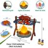 KidzAdventure Kids Camping Toys: Pretend Campfire/BBQ Grill Toys & Bow and Arrow Game Set - Perfect Kids Camping Set for Outdoor Play, Christmas, Holiday N Birthday Gifts view 3