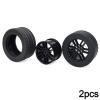 2Pcs High-Tech Building Blocks Wheel Racing Car Parts - Compatible with 56907 15038 - Durable DIY Toy Truck Accessories view 3