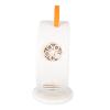 ANGGREK Bubble Blower, ABS Fully Enclosed Portable Automatic Bubble Machine for Birthday for Party (White) view 2