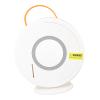 ANGGREK Bubble Blower, ABS Fully Enclosed Portable Automatic Bubble Machine for Birthday for Party (White) view 4