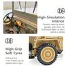 1/14 RC Mini Off-Road Truck Model, 2.4G U.S. Willys Simulation Off-Road Car Model with Dual-Speed Switching (RTR Version) view 3
