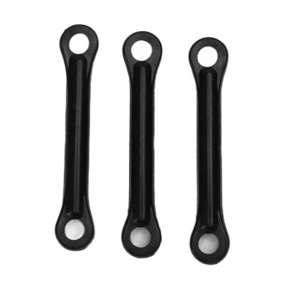 3Pcs RC Helicopter Connect Buckle Linkage Rod Servos Arm Replacement Parts for Fly Wing FW200 RC Helicopter Black Plastic Direct Fit Secure Connection Easy Installation Repair
