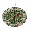 Wind Spinners, Winter Christmas Tree Deer Bells Xmas Hat Green Hanging Wind Spinners for Yard and Garden 3D Stainless Steel Metal Sculptures Crafts Ornaments 8 Inch view 1