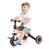 DollarDash 3 in 1 Tricycle for Toddler Age 2-5 Years Old, Folding Kids Balance Bike with Adjustable Seat & Removable Pedal, Indoor Outdoor Ride-on Toys for Infant, Baby Trike for Boy and Girl, Pink view 1