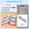 3 Pack Keyboard Fidget Toy  Clicky, Creamy & Silent Stress Relief Fidget Clicker Keychain  Quiet Fidget Toys for Adults, Boost Focus & Calm Anxiety at Work, Travel  Ideal Stress-Relief Gift view 4