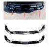 Car Front Bumper Lip Chin Spoiler Splitters Compatible For Benz GLE Class W167 C167 GLE350 GLE450 GLE53 AMG 2020-2022(Carbon fiber) view 2