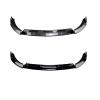Car Front Bumper Lip Chin Spoiler Splitters Compatible For Benz GLE Class W167 C167 GLE350 GLE450 GLE53 AMG 2020-2022(Carbon fiber) view 3