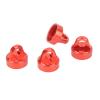 RC Shock Absorber Cap Aluminum Alloy CNC Machined Upgrade Parts For LOSI 1/10 TENACITY Pro 4WD Brushless SCT 4PCS High Strength Durable (Red) view 4
