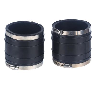 FLhsDH Replacement Accessories 2 Exhaust Pipes for 3.0-8.2L Sterndrive Engines 32-44348001 Exhaust System Drive Components/Bellows