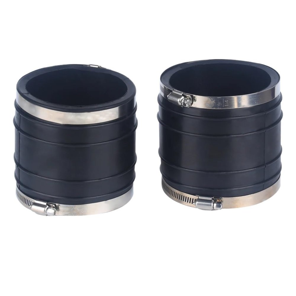 FLhsDH Replacement Accessories 2 Exhaust Pipes for 3.0-8.2L Sterndrive Engines 32-44348001 Exhaust System Drive Components/Bellows