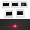 5 Piece Diffraction Grating Set 50x50mm Double Triple Slit Circular Interference Physics Optics Demonstration Educational Laboratory Equipment for Scientific Experiments view 2