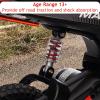 24V Kids Electric Motorcycle with Shock-Absorbing Design,350w 3-Speed Dirt Bike with Twist-Grip Throttle/Hand-Operated Rear Brake,Up to 14.29 MPH,Max Load 135 Lbs,Seat Height 18.3 Inch,for Aged 8-14 view 4