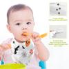 CUPADA 5 Pack Baby Washcloths Muslin Face Towels Halloween Themed Pattern Pumkins Absorbent Burp Wash Wipes Soft Towel for Newborn Infant view 3