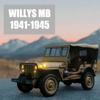 funnyndiy HG4-58 Military Alloy RC Truck, 2.4G 2-Speed Off-Road Vehicle with Protective Functions, All Terrain Climbing Car for Adults view 2