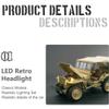 funnyndiy HG4-58 Military Alloy RC Truck, 2.4G 2-Speed Off-Road Vehicle with Protective Functions, All Terrain Climbing Car for Adults view 4