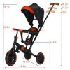 FVOJZQGD Baby Tricycle with Canopy,8 in 1 Toddler Bike Foldable Kids Tricycle,Toddler Tricycle for 1-3 Year Olds, Push Tricycle for Kids Trike Balance Bike Chrismas and Birthday Gift for Boy and Girl view 2