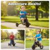 FVOJZQGD Baby Tricycle with Canopy,8 in 1 Toddler Bike Foldable Kids Tricycle,Toddler Tricycle for 1-3 Year Olds, Push Tricycle for Kids Trike Balance Bike Chrismas and Birthday Gift for Boy and Girl view 4