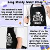 R HORSE Kid Apron and Chef Hat Set - 2Pcs Black Chief Mess Maker Adjustable Children Kitchen Toddler Apron with Pockets, Pretend Play Toy Birthday Christmas Gift for Kids Cooking Baking Painting view 4